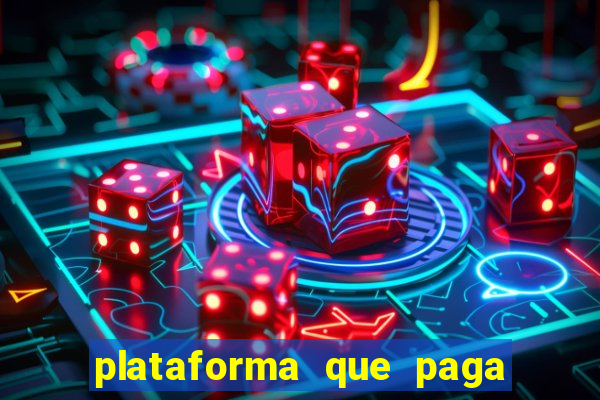 plataforma que paga no cadastro fortune tiger